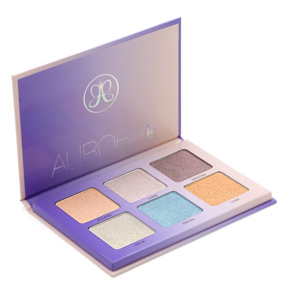 Anastasia Beverly Hills Aurora Glow Kit Highlighter Eye Palette NEW IN BOX - Picture 2 of 3